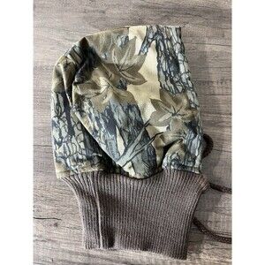 Gun Flint By Berco Hunting Camo Hood Vintage Made In USA